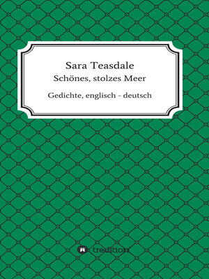 cover image of Sara Teasdale